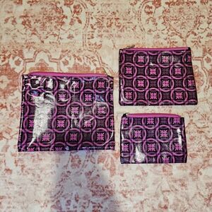 Cosmetic Zip Pouch Set